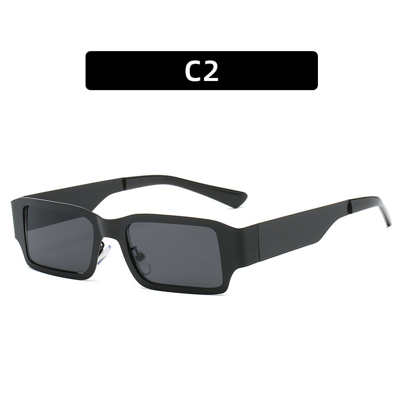 Wholesale PC Fashion Steel Leather Sunglasses